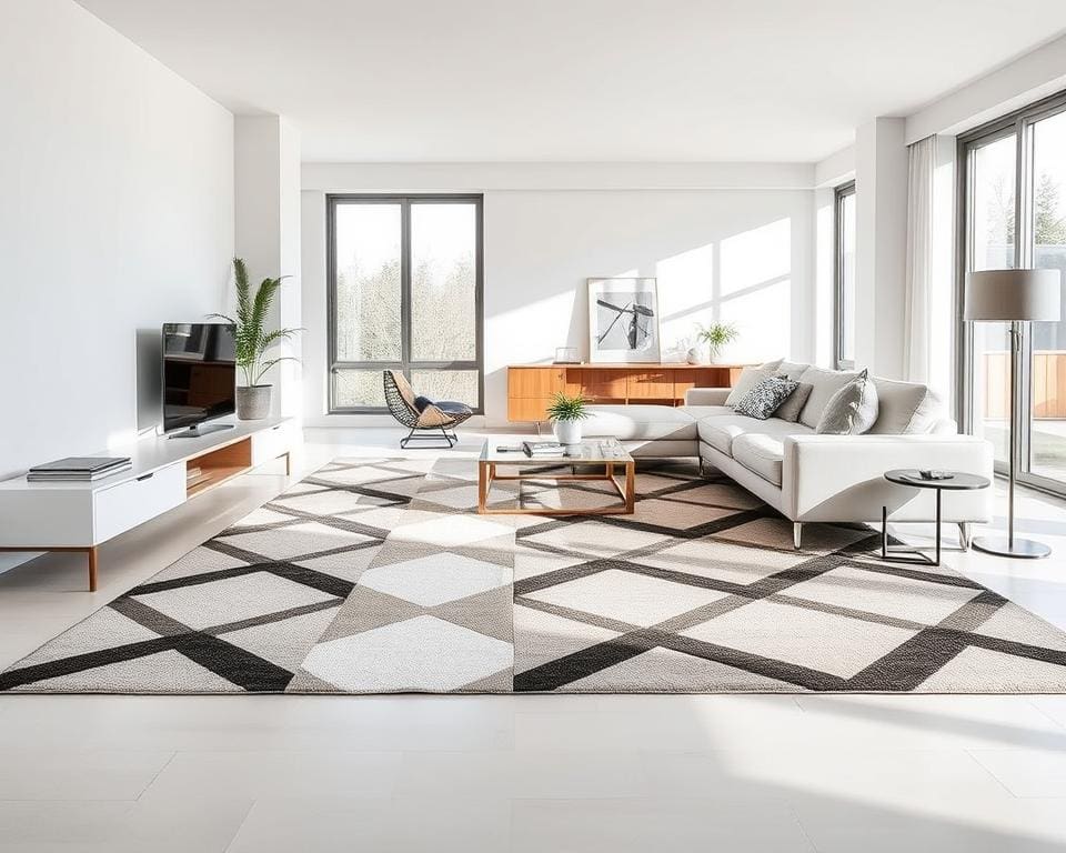 Teppiche im modernen Stil für minimalistische Wohnräume