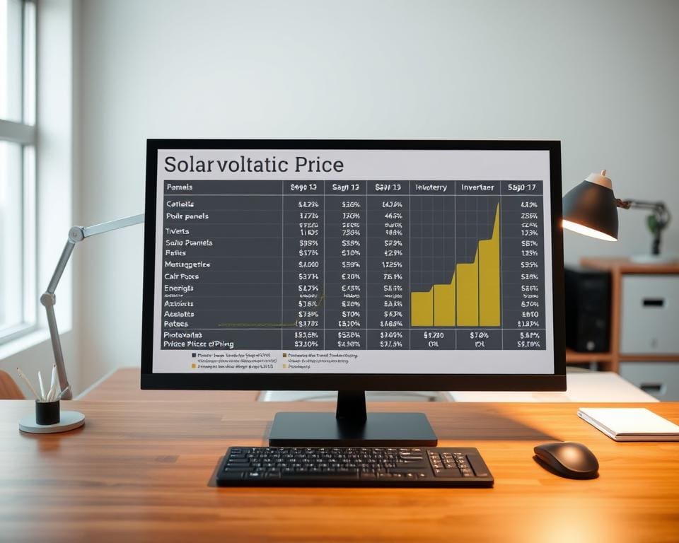 aktuelle Preise Photovoltaik