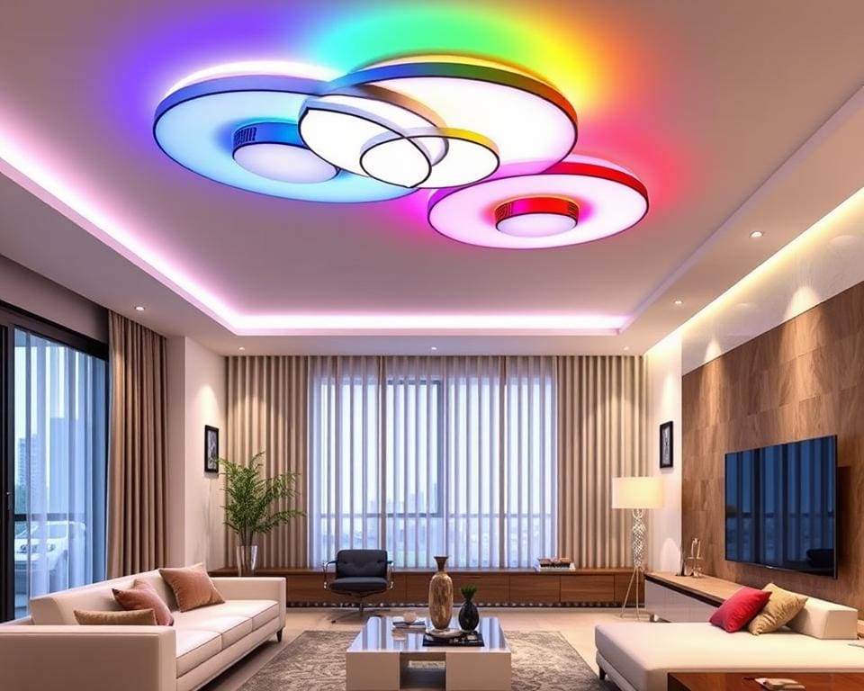 Die besten LED-Deckenleuchten mit Farbwechseloption
