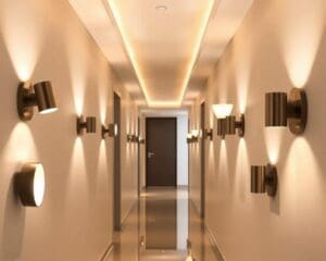 Die besten LED-Wandlampen für schmale Flure