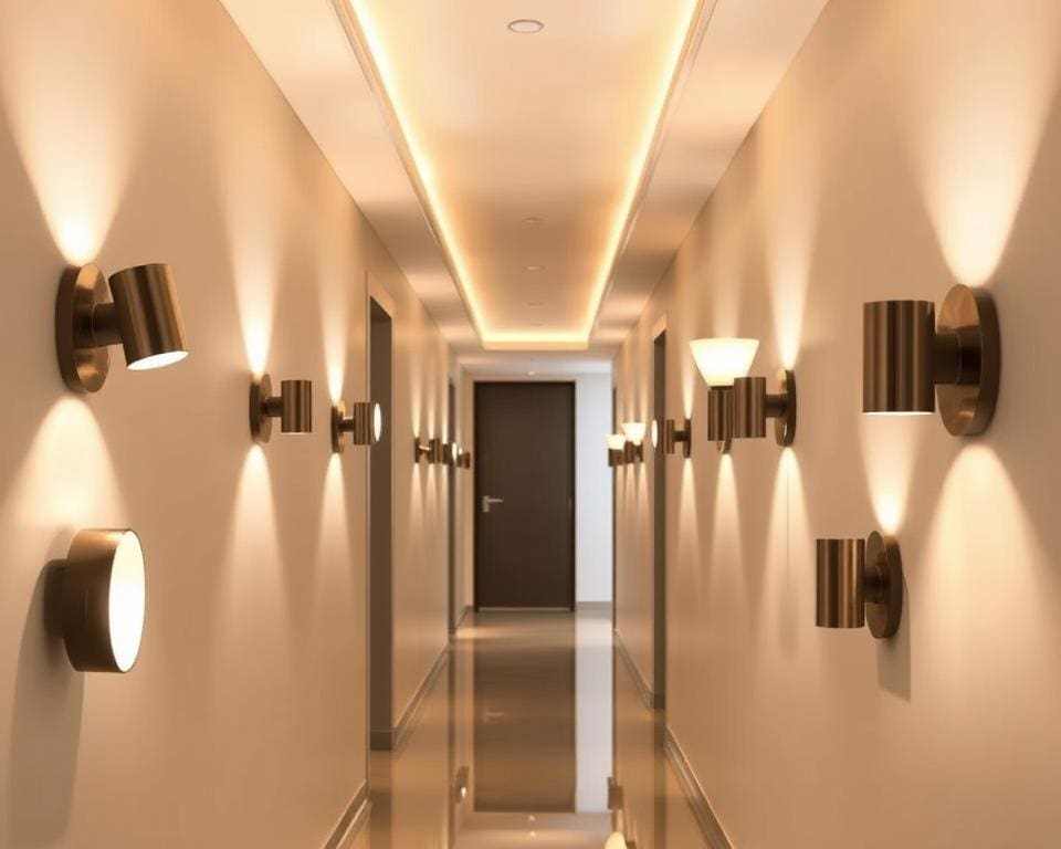 Die besten LED-Wandlampen für schmale Flure