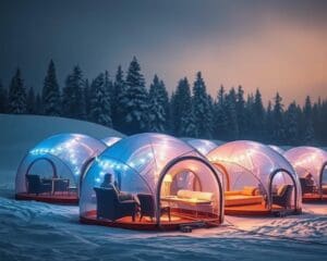 Gibt es beheizbare Bubble Tents für den Winter?