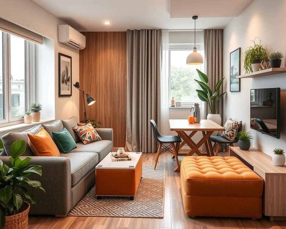 Multifunktionale Möbel für kleine Wohnungen