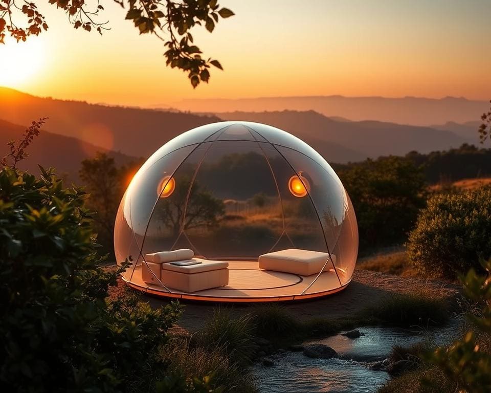 Welche Vorteile hat ein Bubble Tent gegenüber einem Zelt?