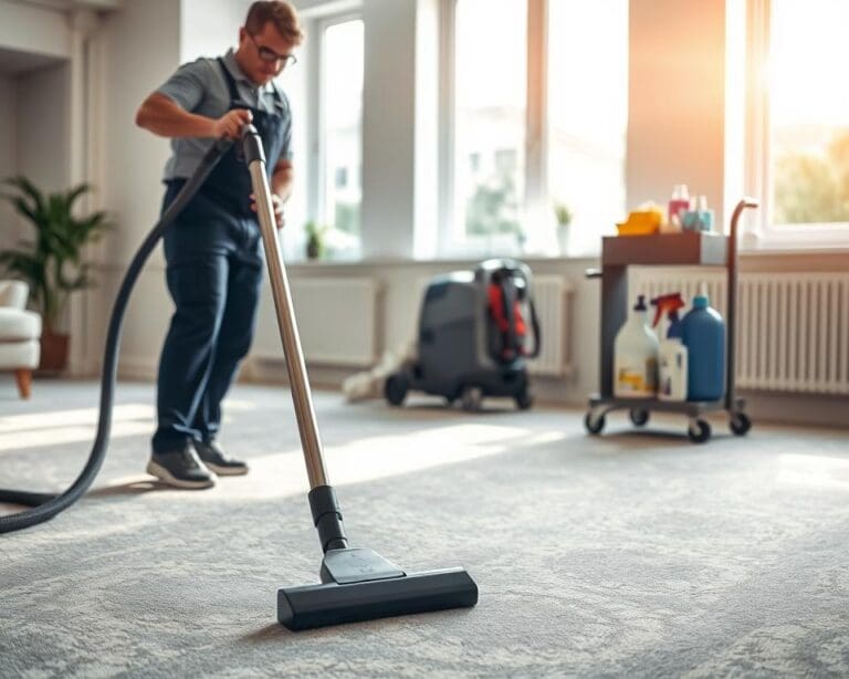 Wie funktioniert eine professionelle Teppichreinigung?