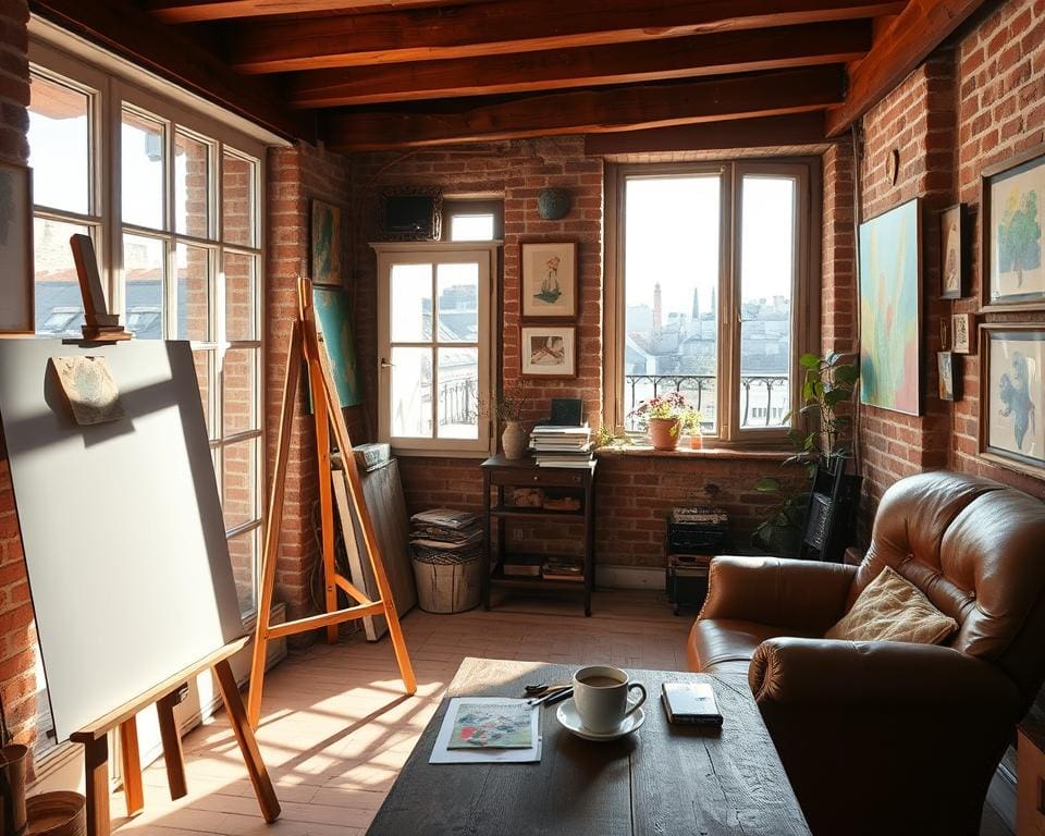 Wie lebt man in einer Künstlerwohnung in Paris?