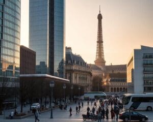 Wo findet man moderne Architektur in Frankreich?