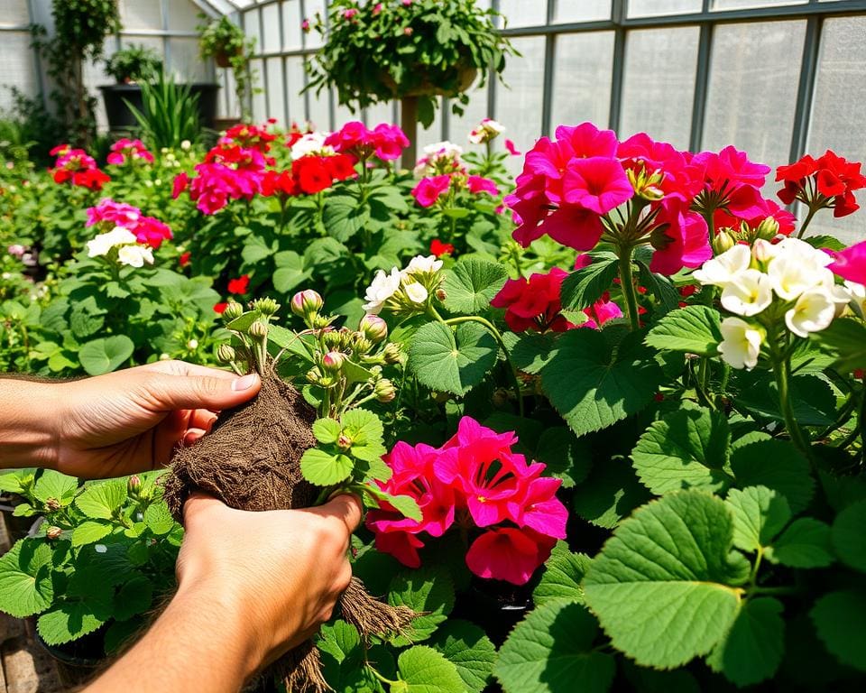 Kann man Geranien selbst vermehren?