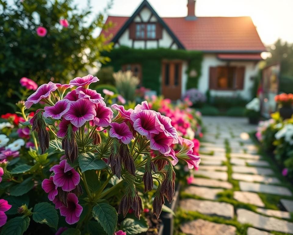 Was tun mit welken Petunien?