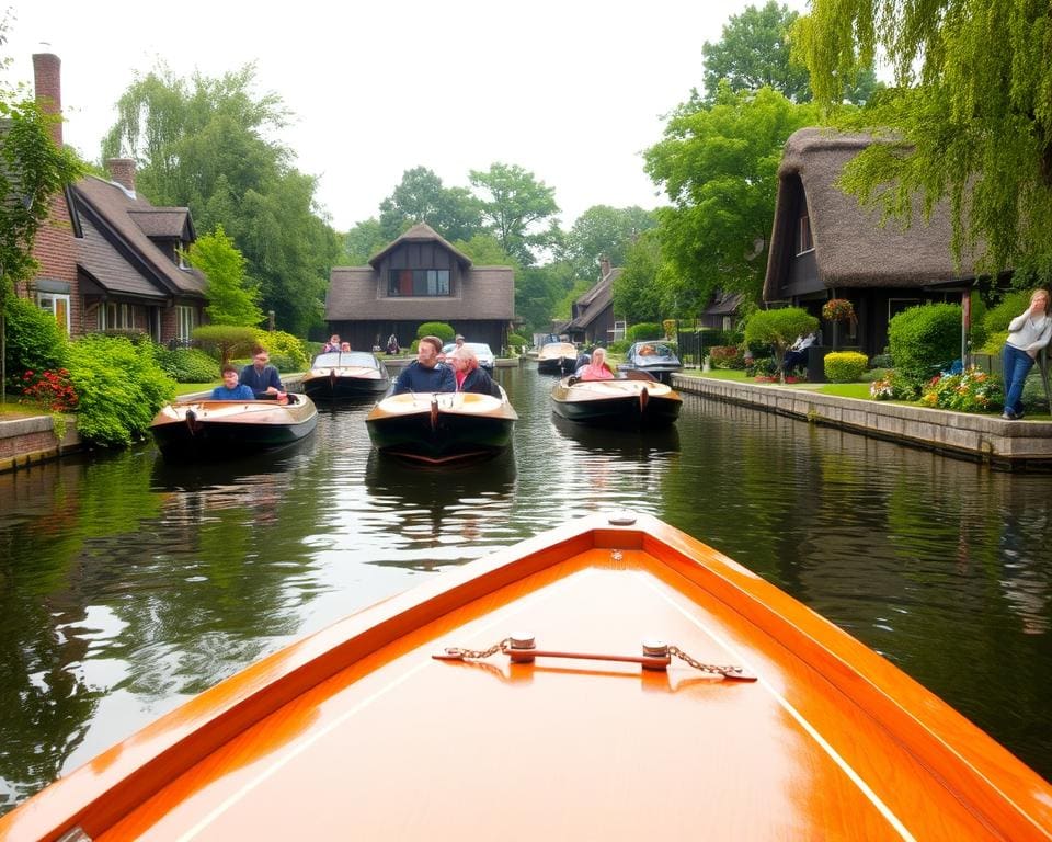 Boote in Giethoorn