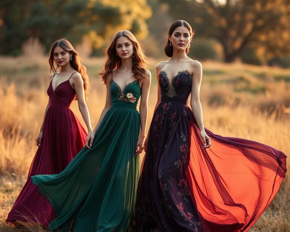 Nachhaltige Abendmode mit ökologischen Stoffen und Vintage-Mode