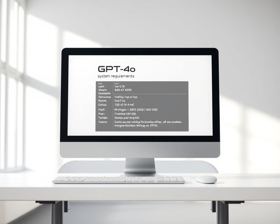Systemanforderungen GPT-4o