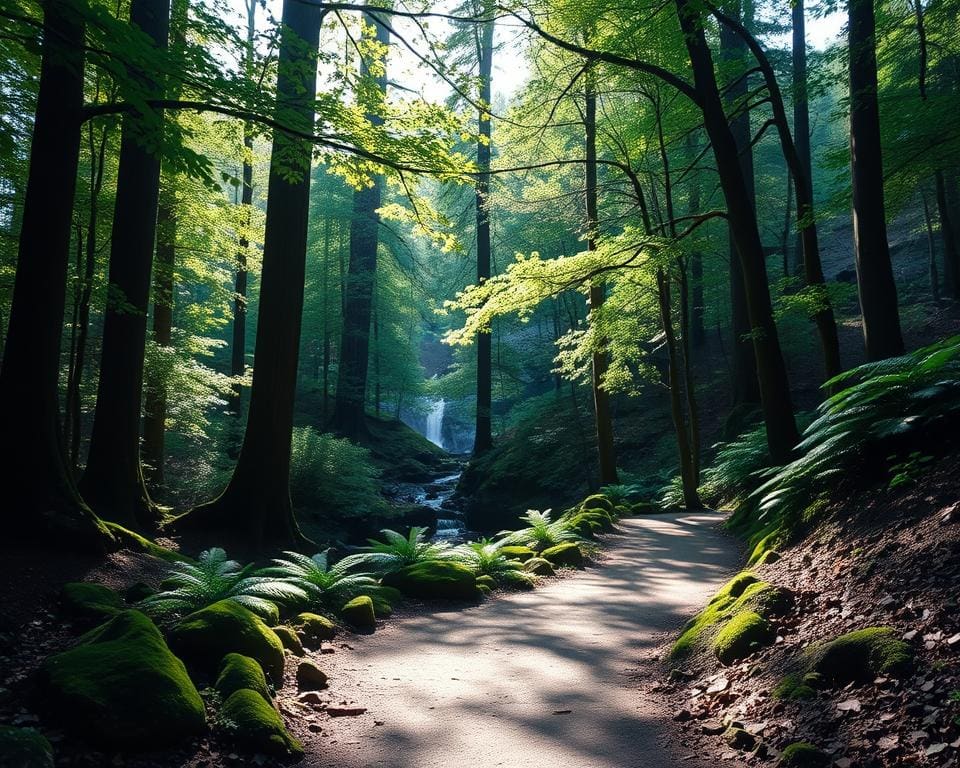Waldspaziergang zur Förderung der Gesundheit