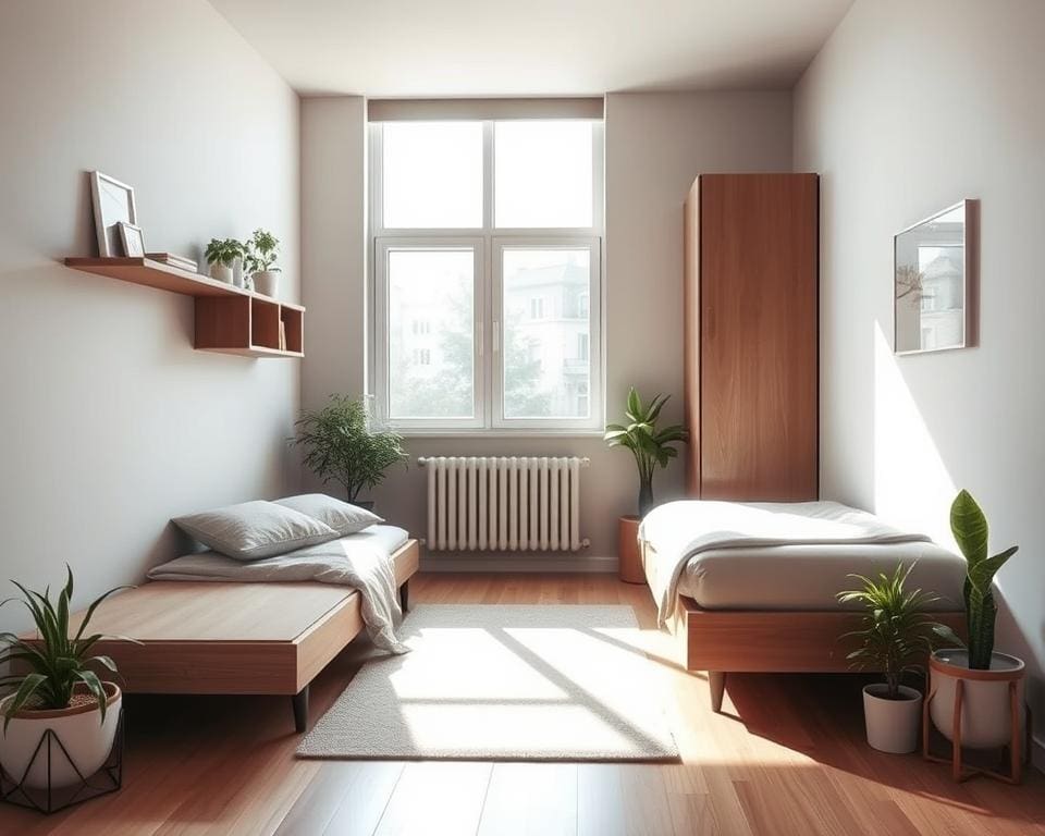 Was sind platzsparende Möbel für schmale Räume?