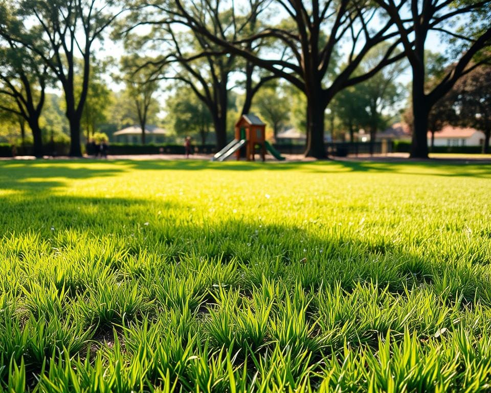 Welche Rasensorte eignet sich für Spielplätze?