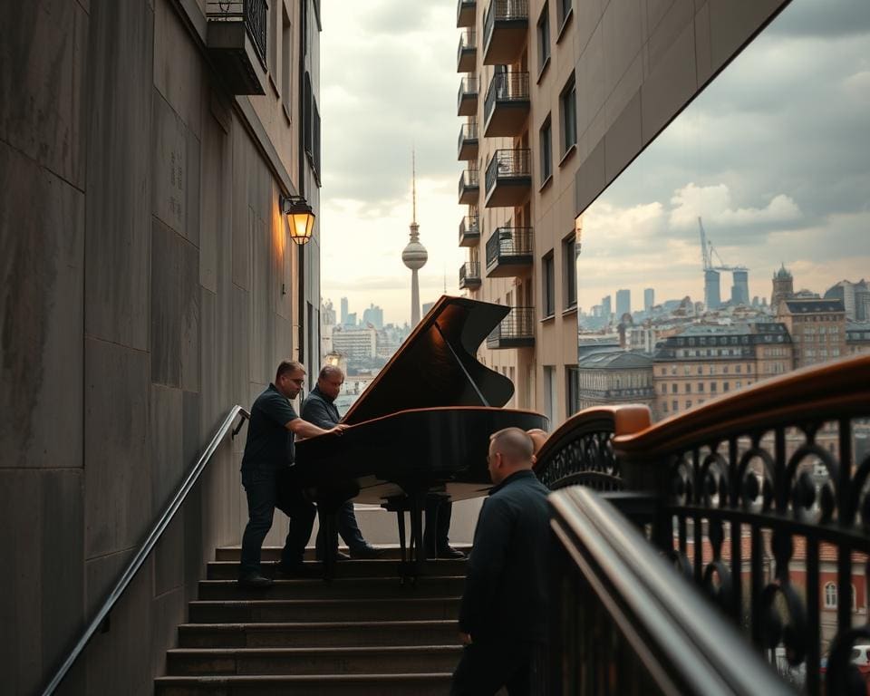 Wie funktioniert Möbeltransport Berlin bei Etagen?