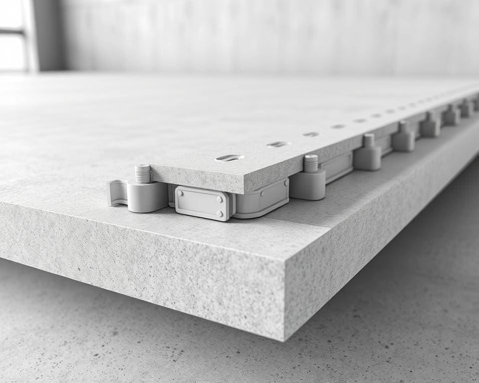 Wie gewährleisten Abstandshalter die Stabilität von Bodenplatten?