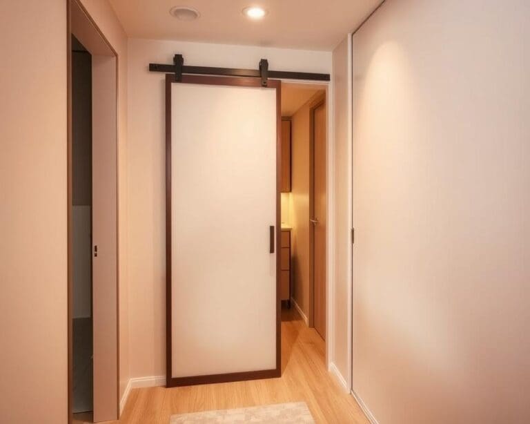 Wie nutzt du Schiebetüren in kleinen Räumen?