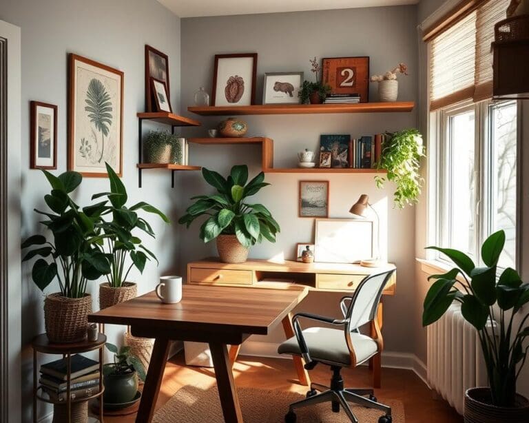 Wie richtest du eine gemütliche Arbeitsnische ein?