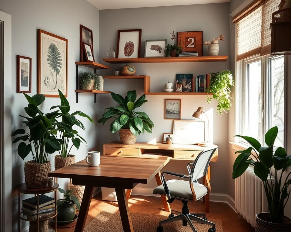 Wie richtest du eine gemütliche Arbeitsnische ein?