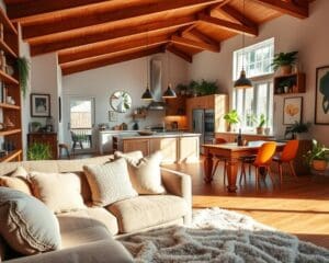 Wie richtest du eine offene Küche gemütlich ein?