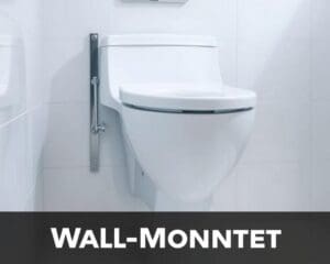 Wie sicher ist die Wandmontage eines WCs?