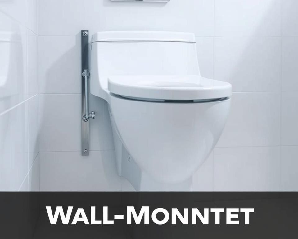 Wie sicher ist die Wandmontage eines WCs?
