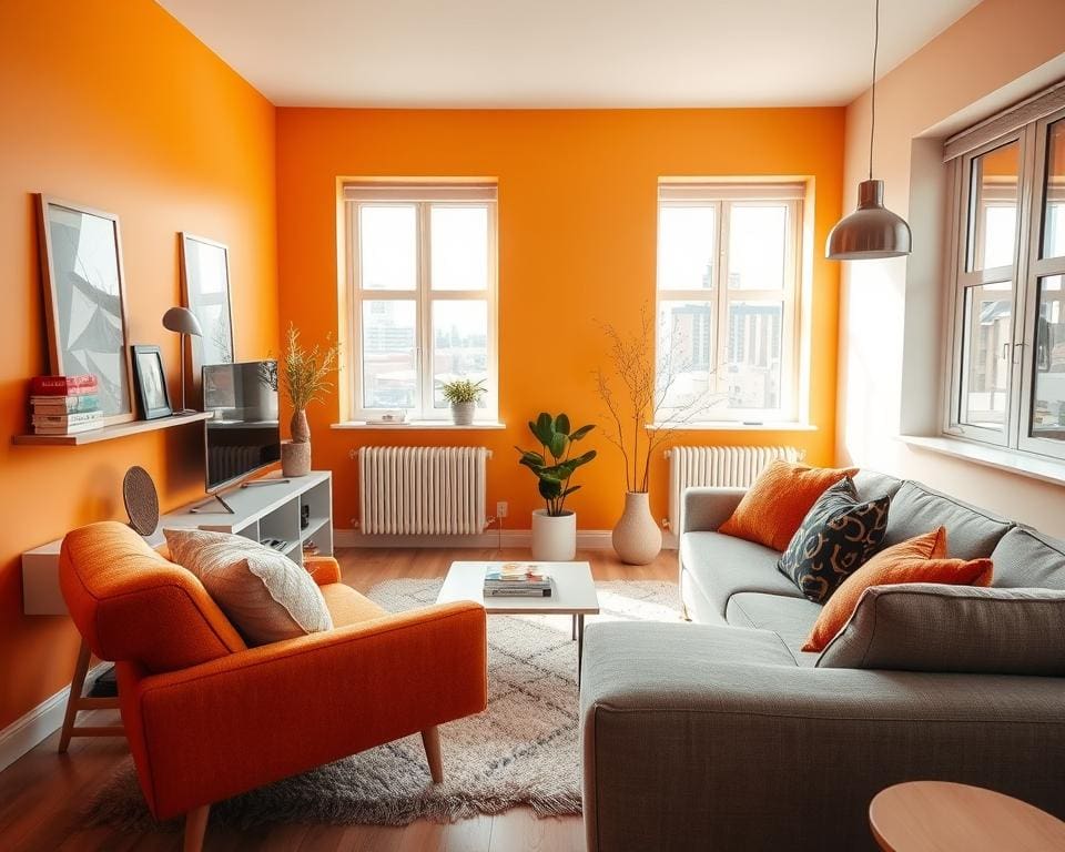 neue Farben für kleine Wohnungen