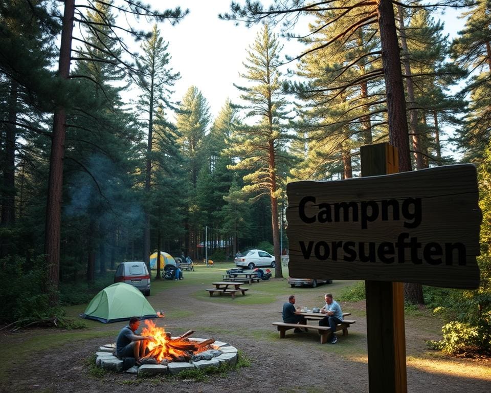 Campingvorschriften
