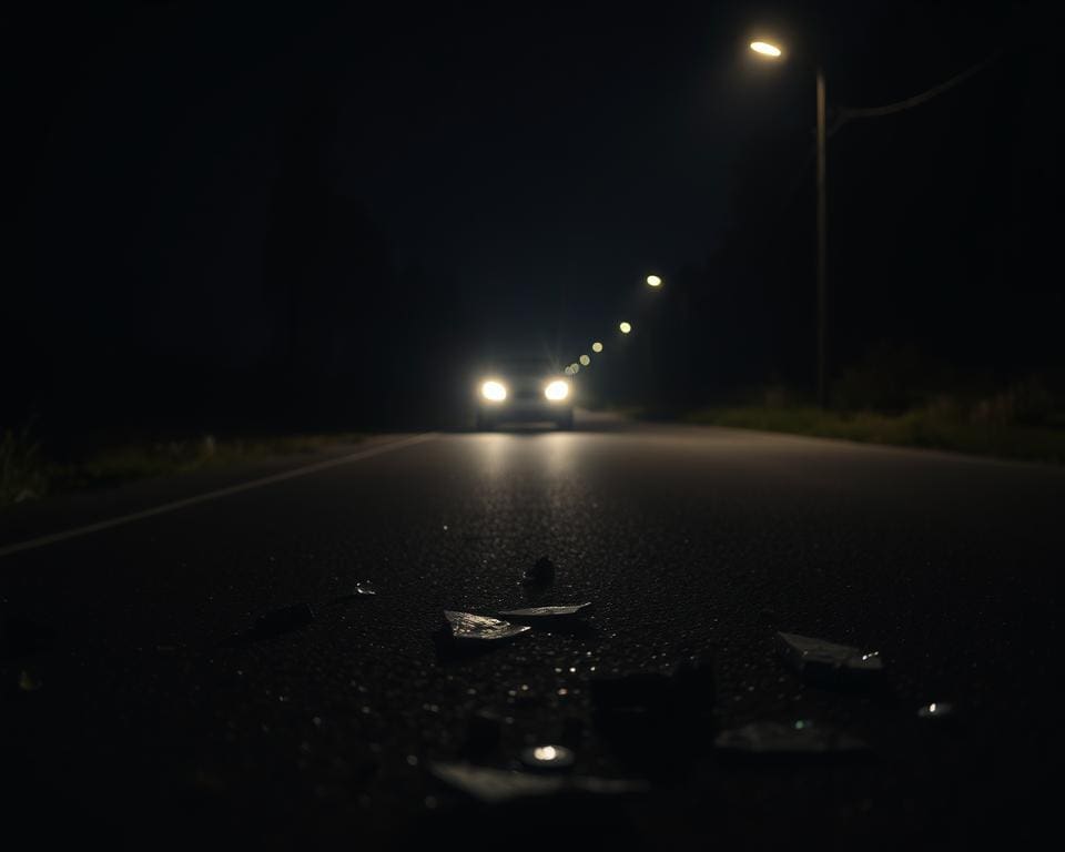 Fahren ohne Licht erhöht das Unfallrisiko