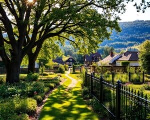 Gibt es eingezäunte Gärten im Sauerland?