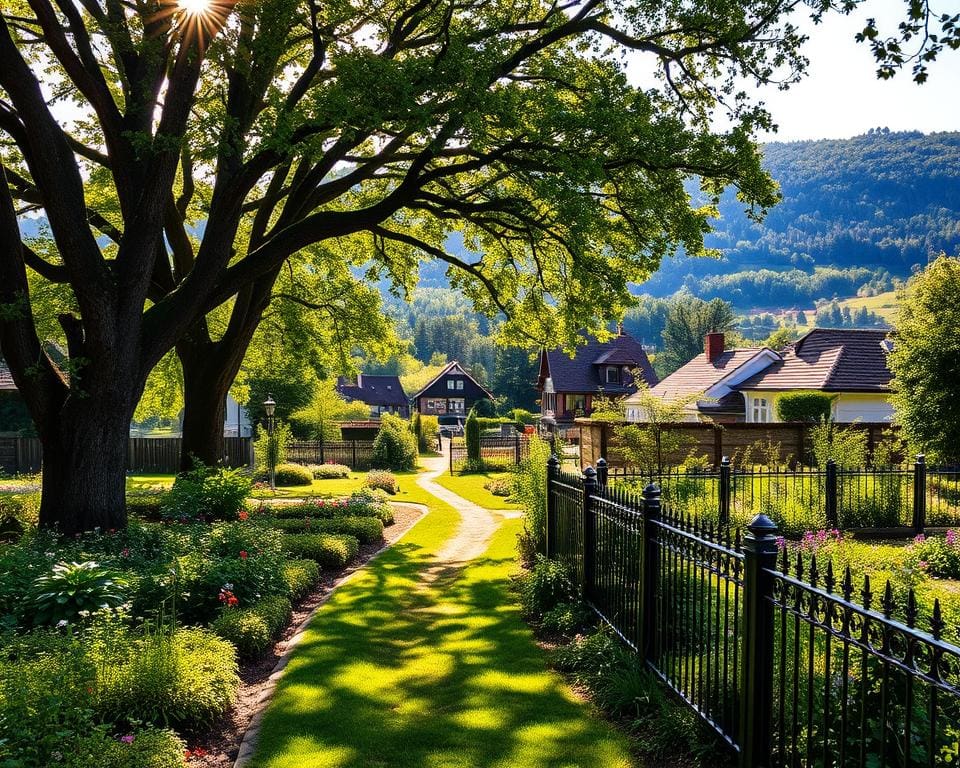 Gibt es eingezäunte Gärten im Sauerland?