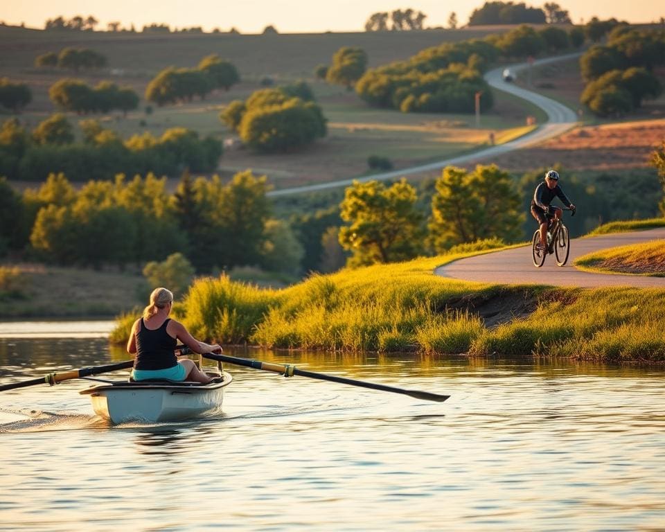 Rudern oder Radfahren was ist effektiver fürs Training?