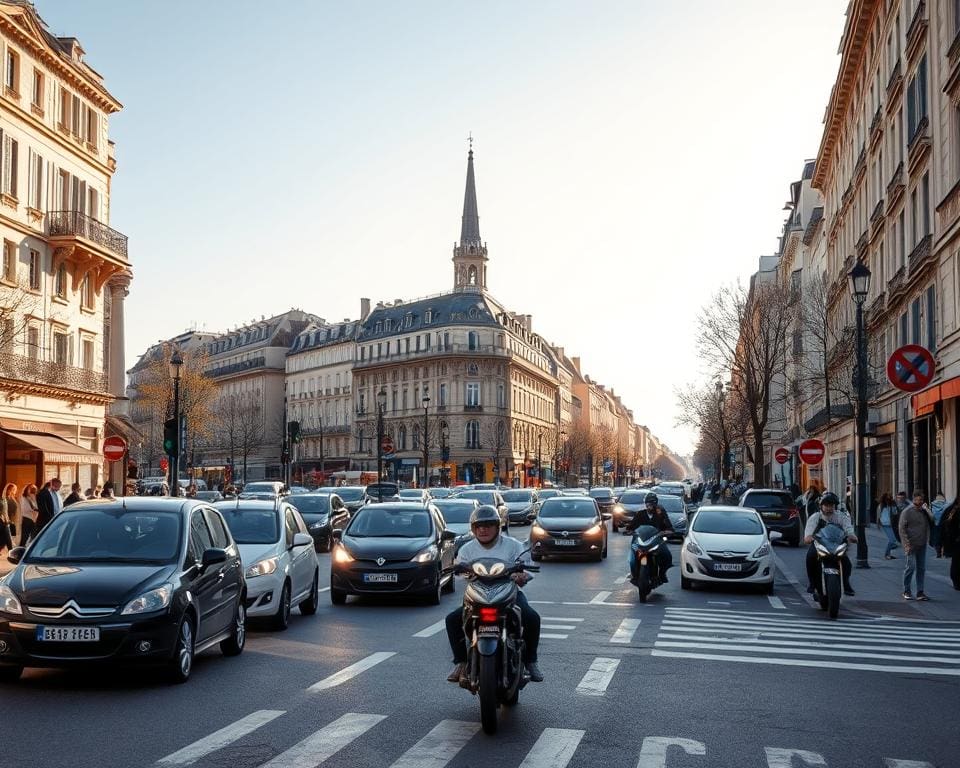 Sicherheit auf den Straßen in Frankreich