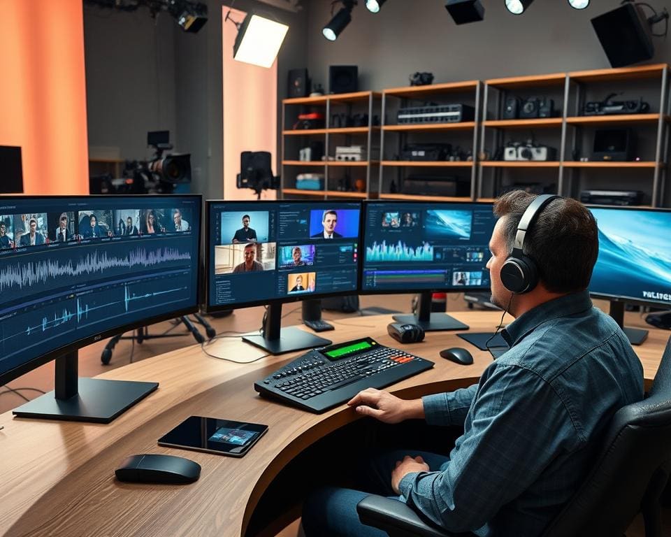 Wie arbeitet ein Editor bei TV-Shows?