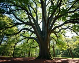 Wie viel Platz braucht eine Buche?