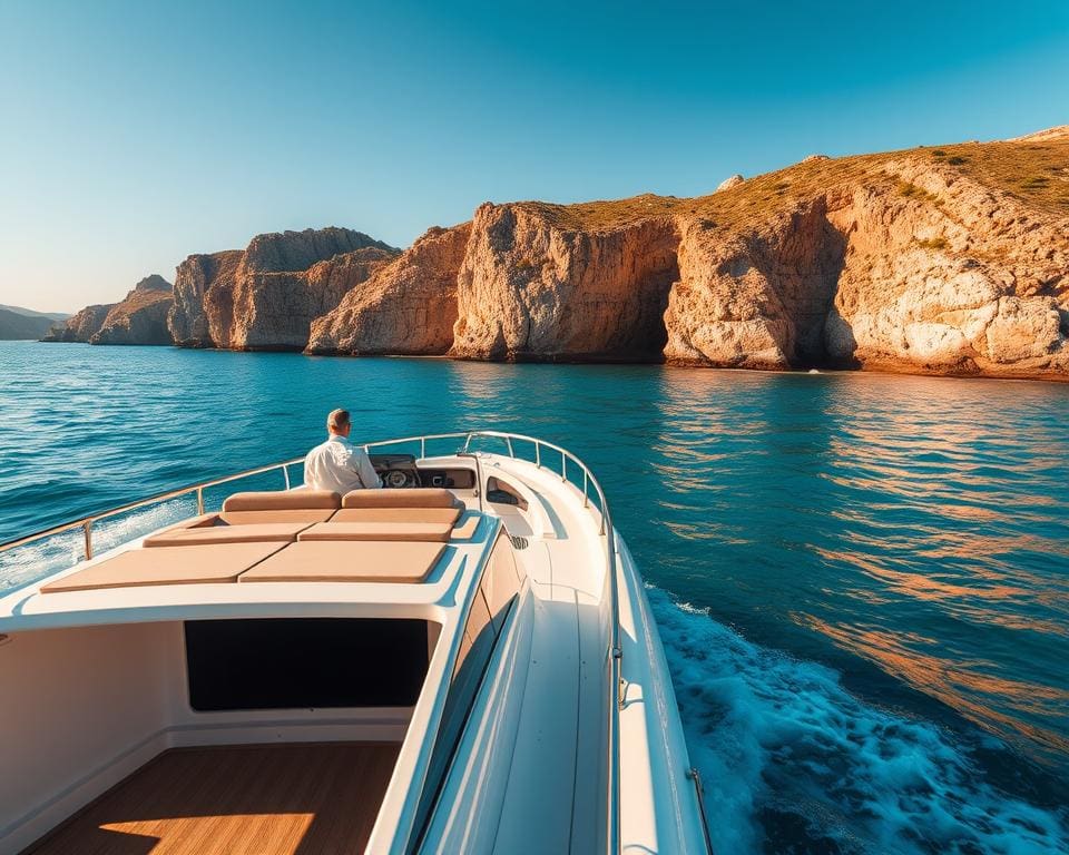 Yacht mit Skipper in der Türkei