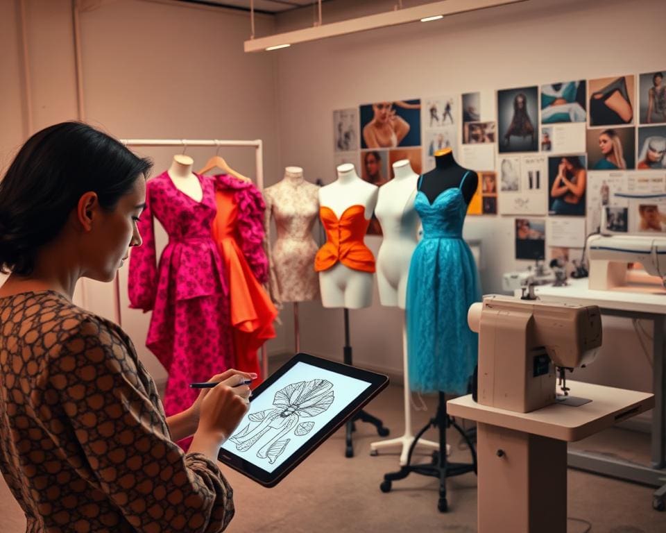 Kreativität und Technik im Modedesign