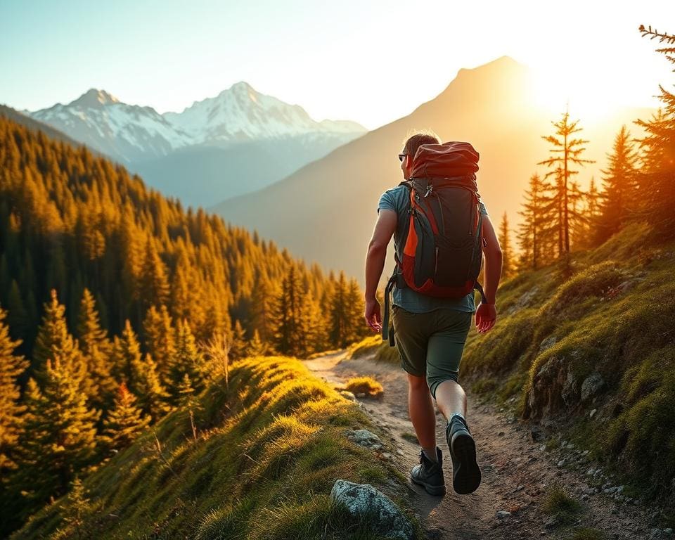 Wie reist man mit Rucksack zu Fuß über Landesgrenzen?