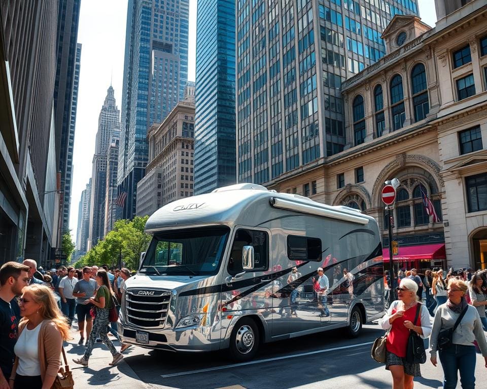 Wie reist man mit dem Camper in Großstädten?