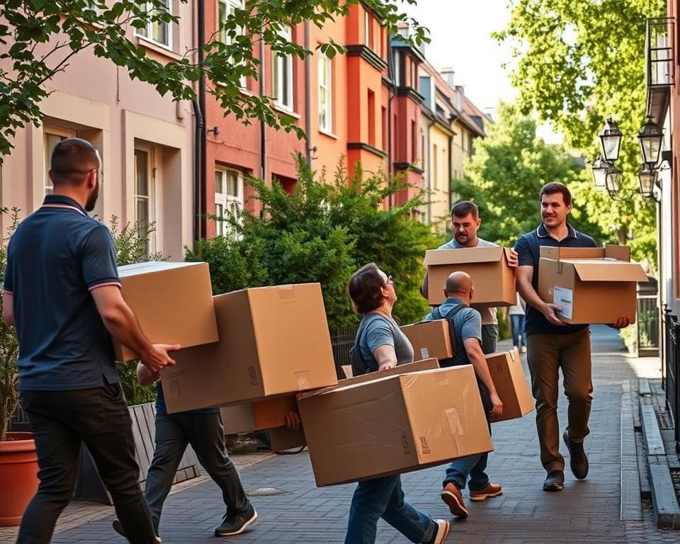 Wo finde ich kurzfristig Umzugshelfer ohne LKW?