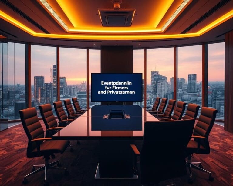 Eventplanung und -organisation für Firmen und Privatkunden