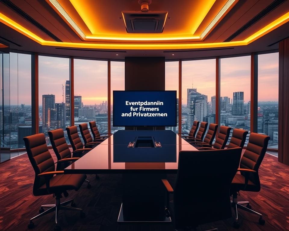 Eventplanung und -organisation für Firmen und Privatkunden