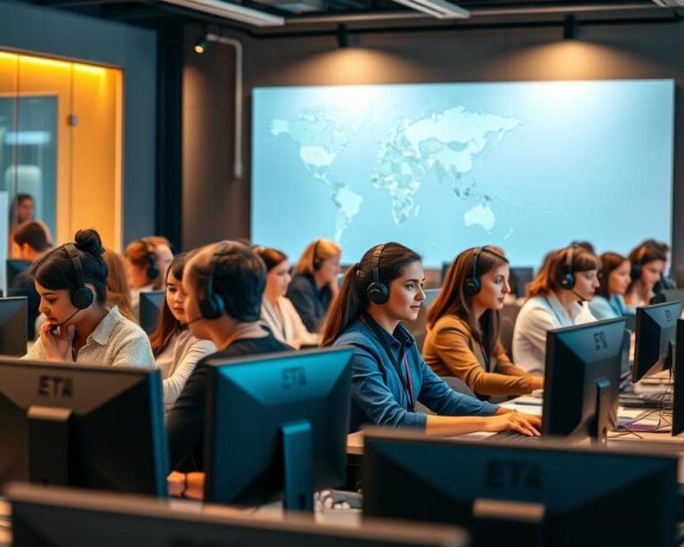 Kundensupport Services für internationale Kunden