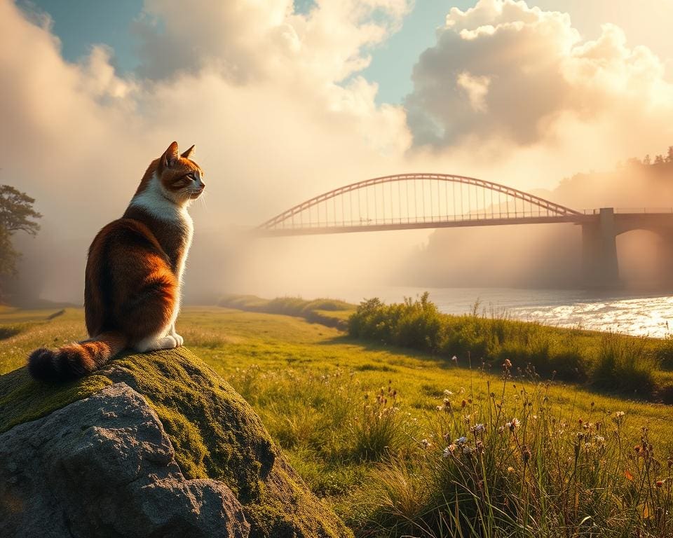 Welche Bedeutung hat die Katze Regenbogenbrücke?