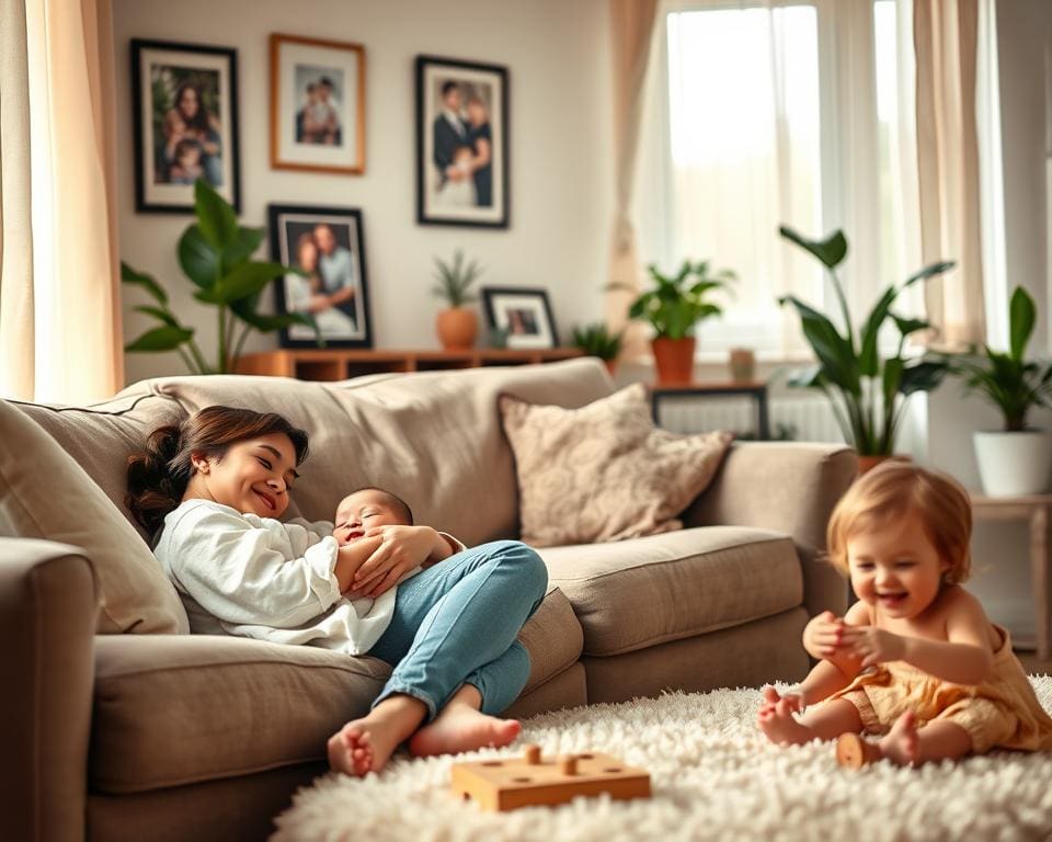 Wie entspannst du mit kleinen Kindern?