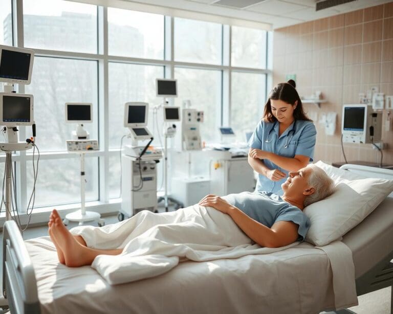 Wie verläuft die erste Sitzung der Schlaganfall Therapie?