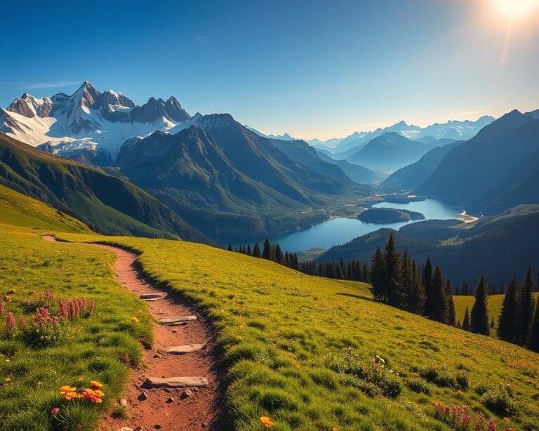 Die besten Wanderregionen in den Alpen