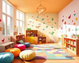 Kinderzimmer farbenfroh gestalten