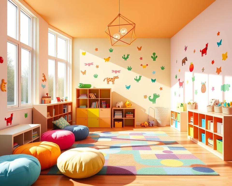 Kinderzimmer farbenfroh gestalten